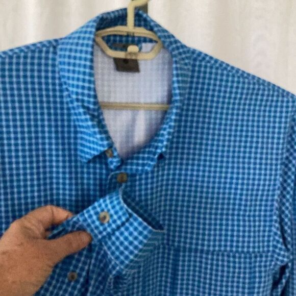 NWT Rugged Exposure Vented long Sleeve Shirt Men’s Medium UPF 30 Fishing Outdoor - Picture 5 of 11